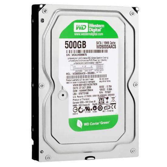 DISCO DURO WD 500GB VERDE