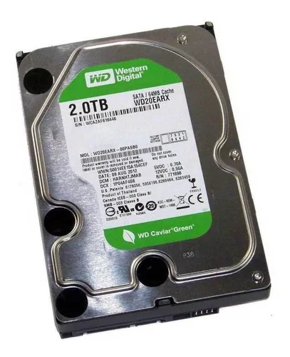 DISCO DURO WD 2TB VERDE – WD20EARX